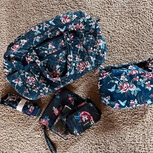 Vera Bradley Travel Tote Combo